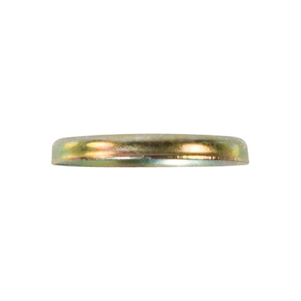 Flat Clip Round Ø10mm 3/8" Zinc Plated Steel Pack of 200