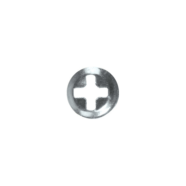 Flat Clip - Round, Ø2.4mm (3/32"), Zinc Plated Steel Pack of 200