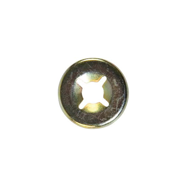 Flat Clip - Round, Ø3.2mm (1/8"), Zinc Plated Steel Pack of 200