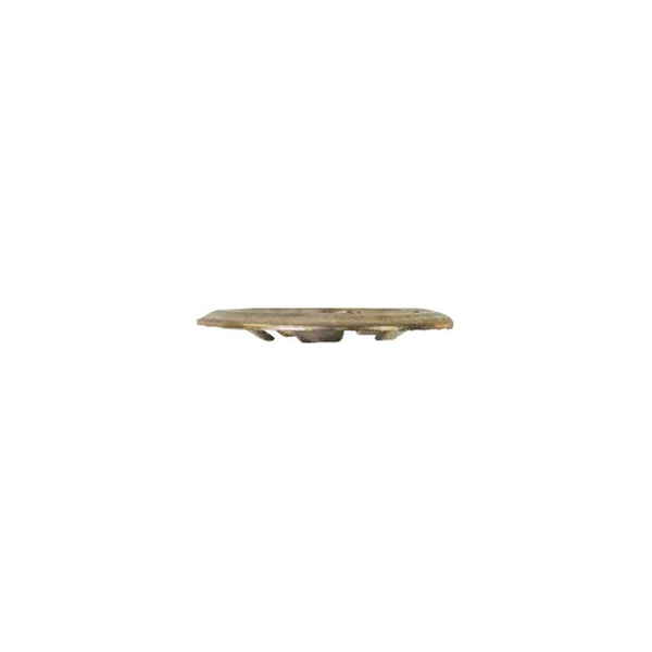Flat Clip Round Ø5mm 3/16" Zinc Plated Steel Pack of 200