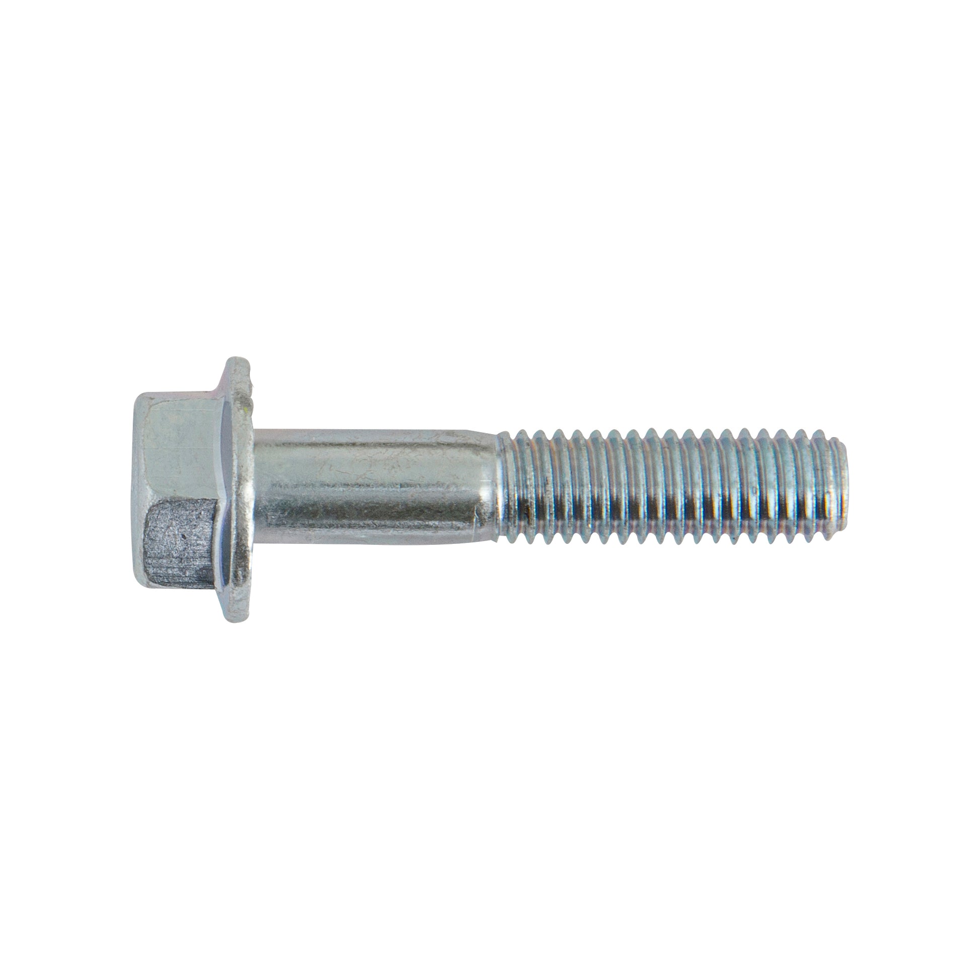 Flanged Serrated Bolt M10 x 40 Zinc Plated Steel DIN 6921 Grade 8.8 Pack of 50
