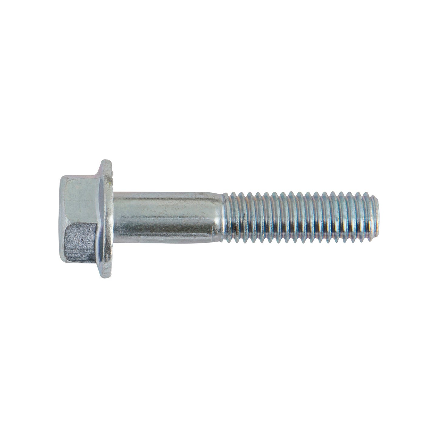 Flanged Serrated Bolt M6 x 25 Zinc Plated Steel DIN 6921 Grade 8.8 Pack of 100