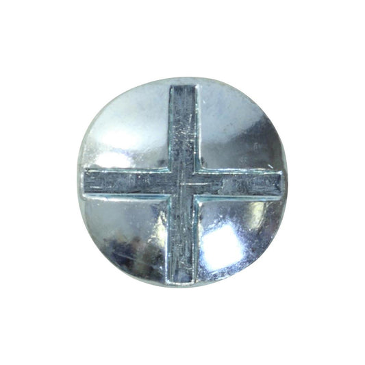 Roof Bolts and Nuts M8 x 60 Zinc Plated Steel DIN 603 Pack of 50 Pairs