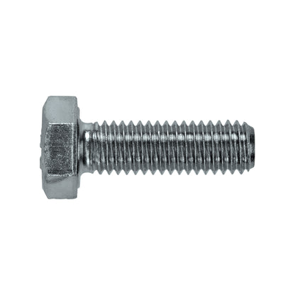 High Tensile Setscrew M10 x 20 Zinc Plated Steel DIN 933 Grade 8.8 Pack of 100