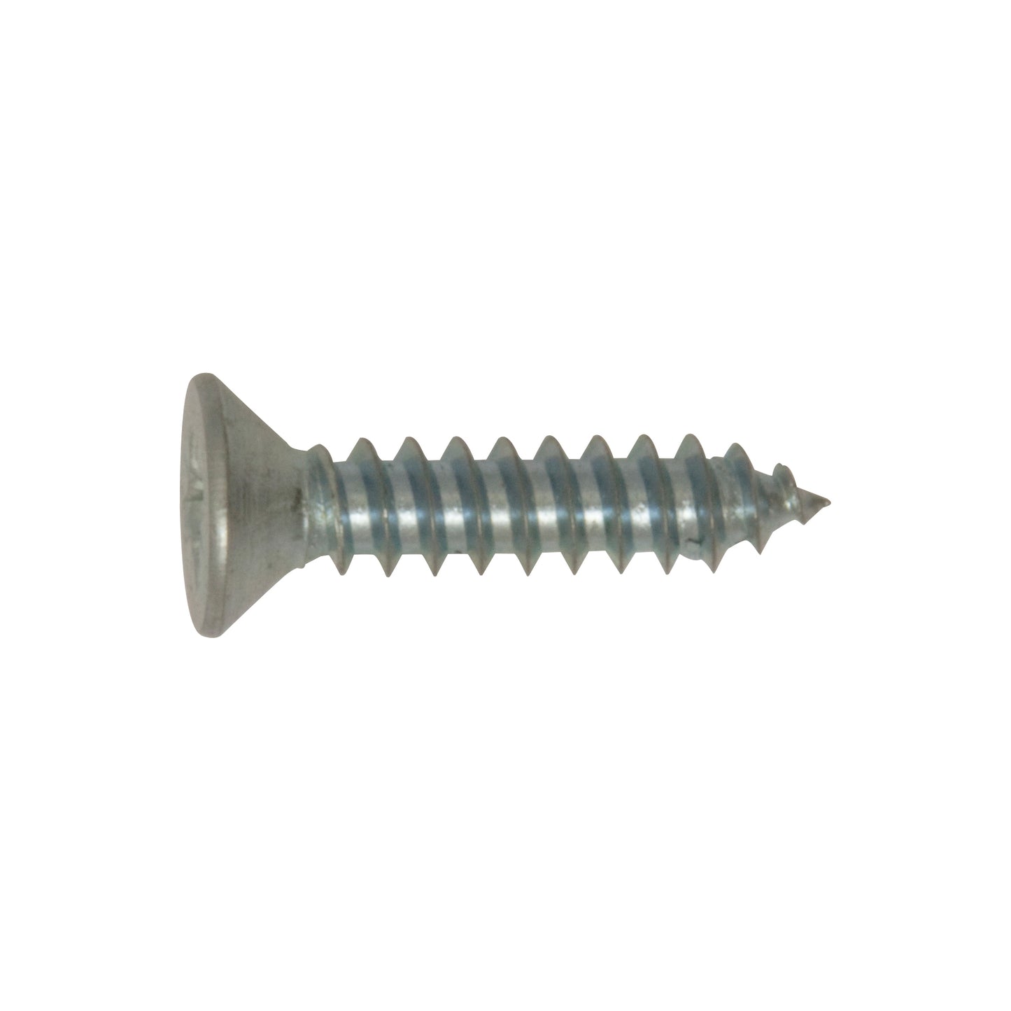 Screws Countersunk Pozi 10 x 2 Inch Zinc Plated Steel AB Type DIN 7982/C/Z Pack of 200