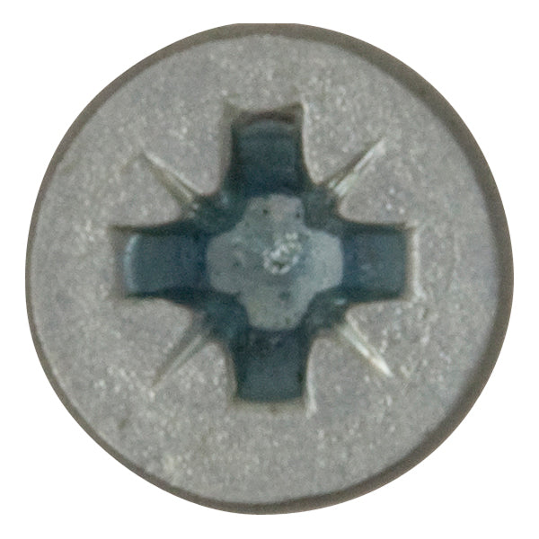 Screws Countersunk Pozi 10 x 2 Inch Zinc Plated Steel AB Type DIN 7982/C/Z Pack of 200