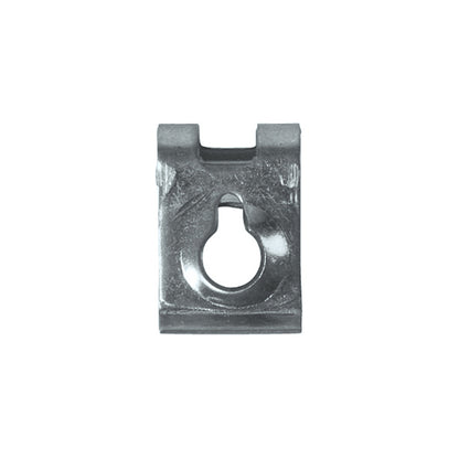 U?Nut - No.8 (4.2mm Screw Ø), 11 x 16.5 x 7mm, Zinc Plated Steel, BS EN 10132 Pack of 100