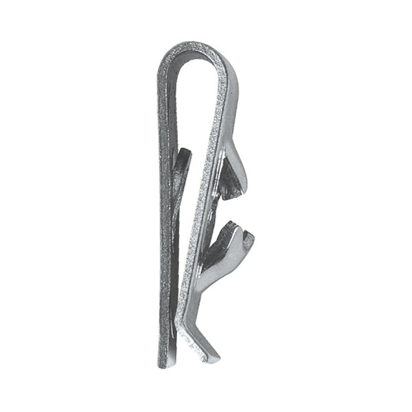U Nut No.10 4.8mm Screw Ø 12.5x20x10mm Zinc Plated Steel BS EN10132 Pack of 100