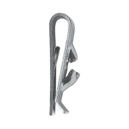 U Nut No.10 4.8mm Screw Ø 12.5x20x10mm Zinc Plated Steel BS EN10132 Pack of 100