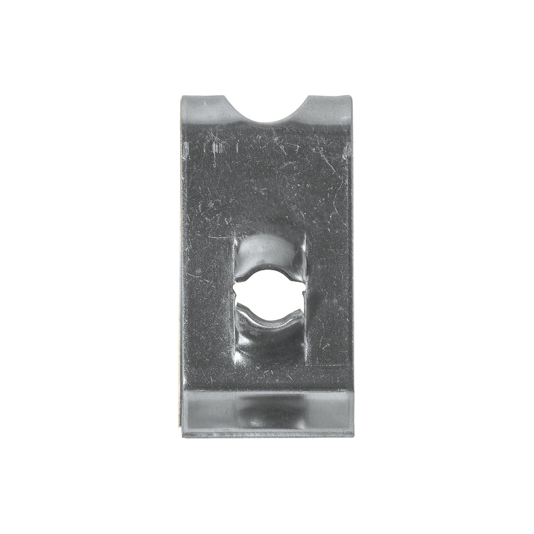 U?Nut - No.12 (5.5mm Screw Ø), 15 x 30 x 11.5mm, Zinc Plated Steel, BS EN 10132 Pack of 100