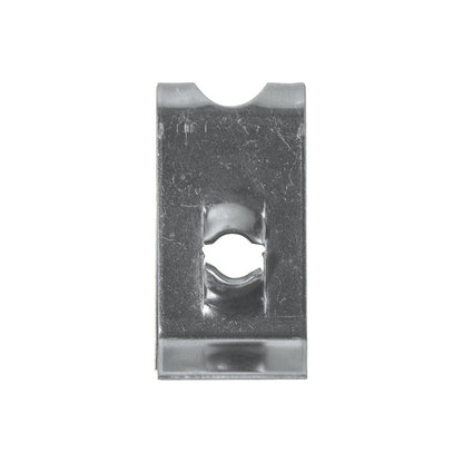 U?Nut - No.12 (5.5mm Screw Ø), 15 x 30 x 11.5mm, Zinc Plated Steel, BS EN 10132 Pack of 100