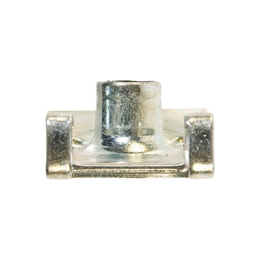 Chimney Nut - M6 Thread, 16 x 23.5 x 12mm, Zinc Plated Steel Pack of 25