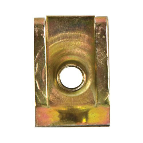 Chimney Nut - M6 Thread, 16 x 18.5 x 9mm, Zinc Plated Steel Pack of 25