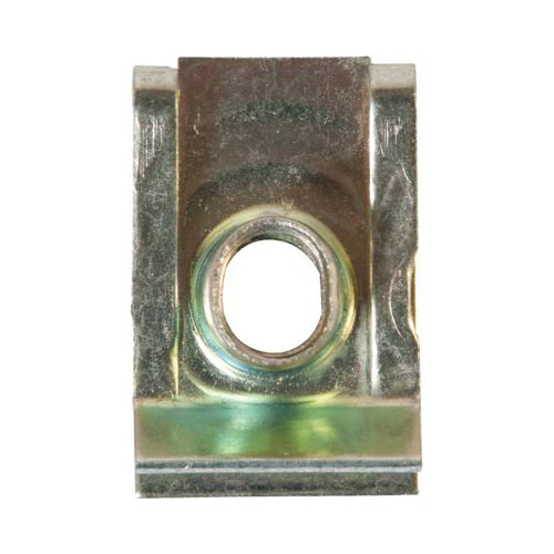 Chimney Nut - M8 Thread, 18.5 x 28 x 14mm, Zinc Plated Steel Pack of 10