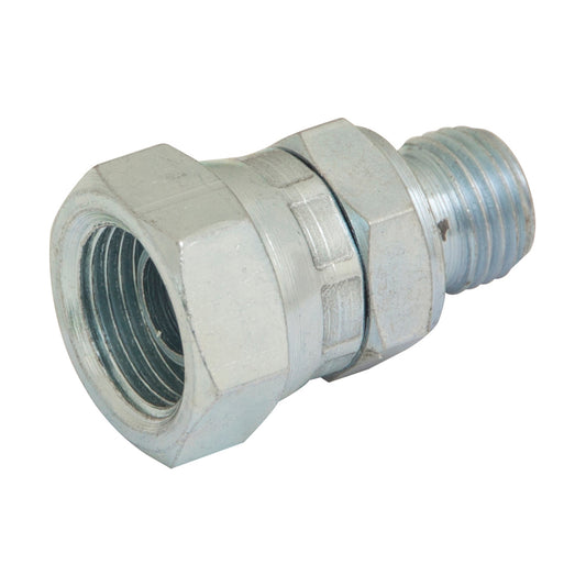 Hydraulic BSPP Swivel Adaptor M:F 1/2" - Male to Female, BSPP Thread Qty 2