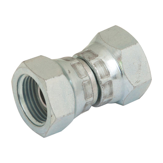 Hydraulic BSPP Swivel Adaptor F:F 1/2" - Female to Female, BSPP Thread Qty 2