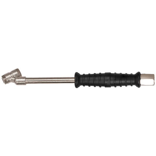 JAMEC PEM Tyre Valve Connector - Twin Hold?On, Open End, 1/4" Female, Non?Sealing, Rubber Grip Qty 1