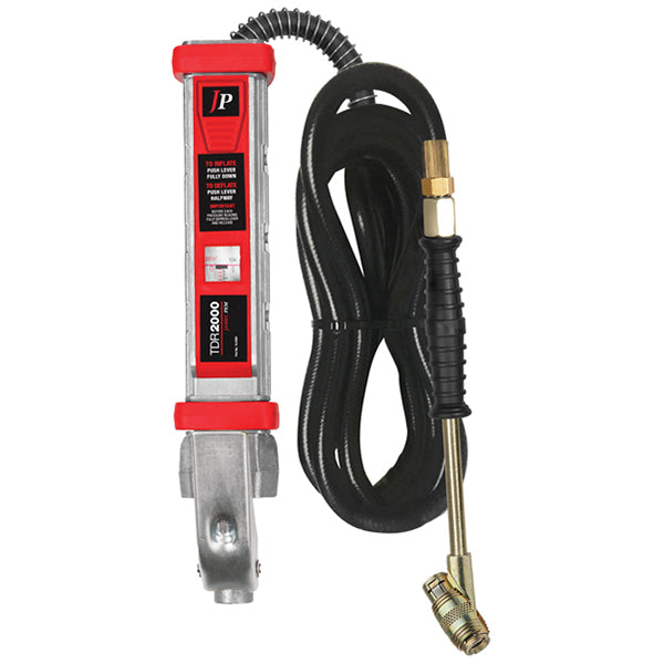 JAMEC PEM Mechanical TDR Tyre Inflator - Twin Clip?On, 2.7m Hose Qty 1