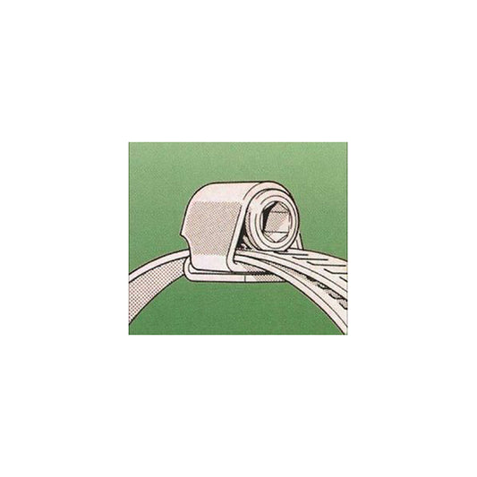 Jubilee Housings with Slotted Head Screws Zinc Plated Suits 11mm Multiband Pack of 25