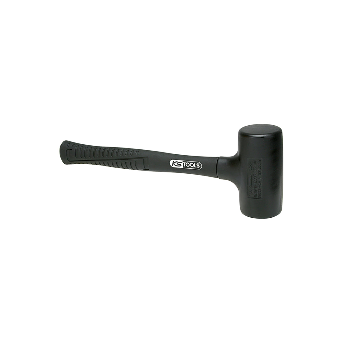 KS Dead Blow Hammer - 940g, Ø45mm Head, PU Glass Fibre Composite, Recoil?Free Rubber Mallet Qty 1