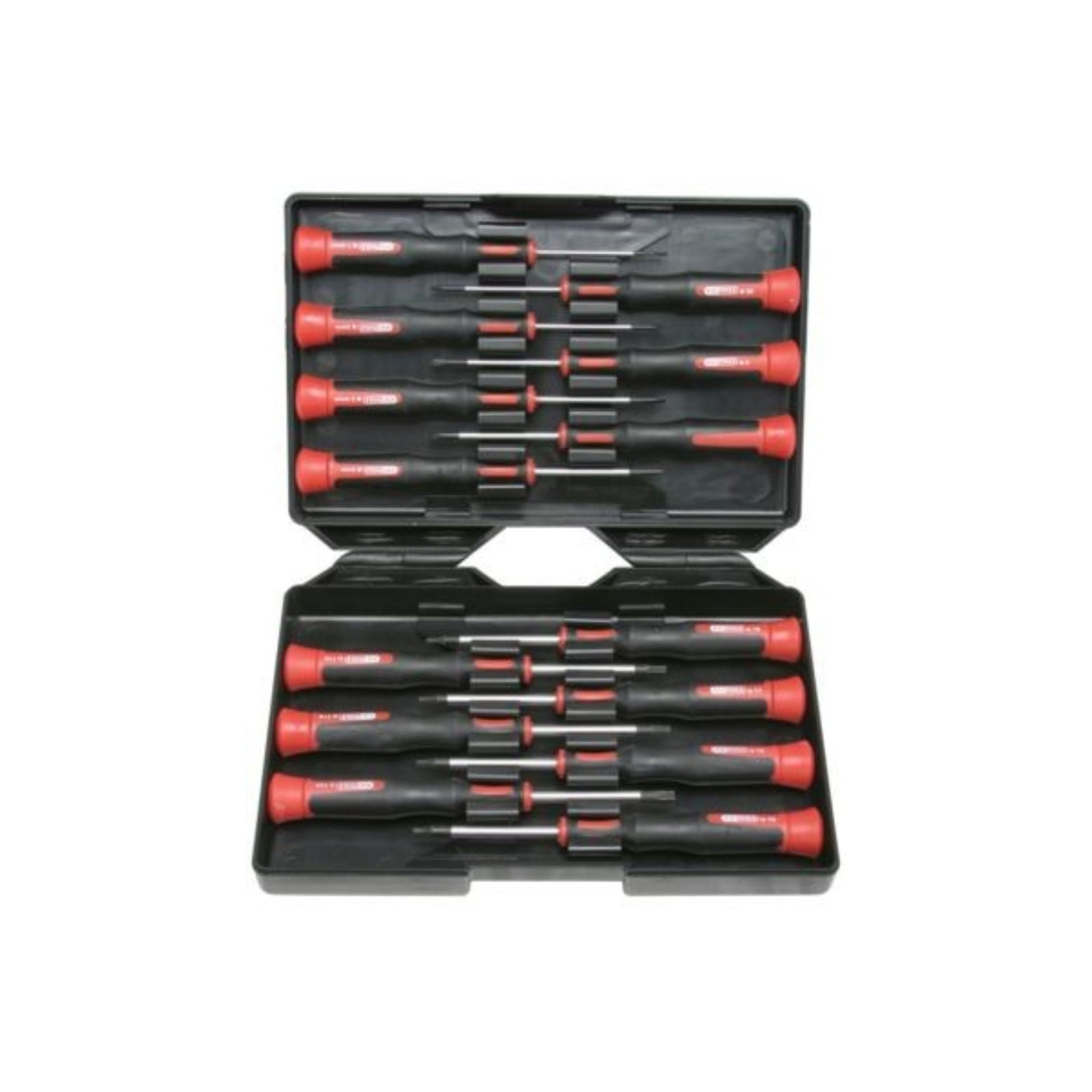 KS Tools Precision Screwdriver Set 14pc Twist Cap Slotted Phillips TORX Qty 1 Set