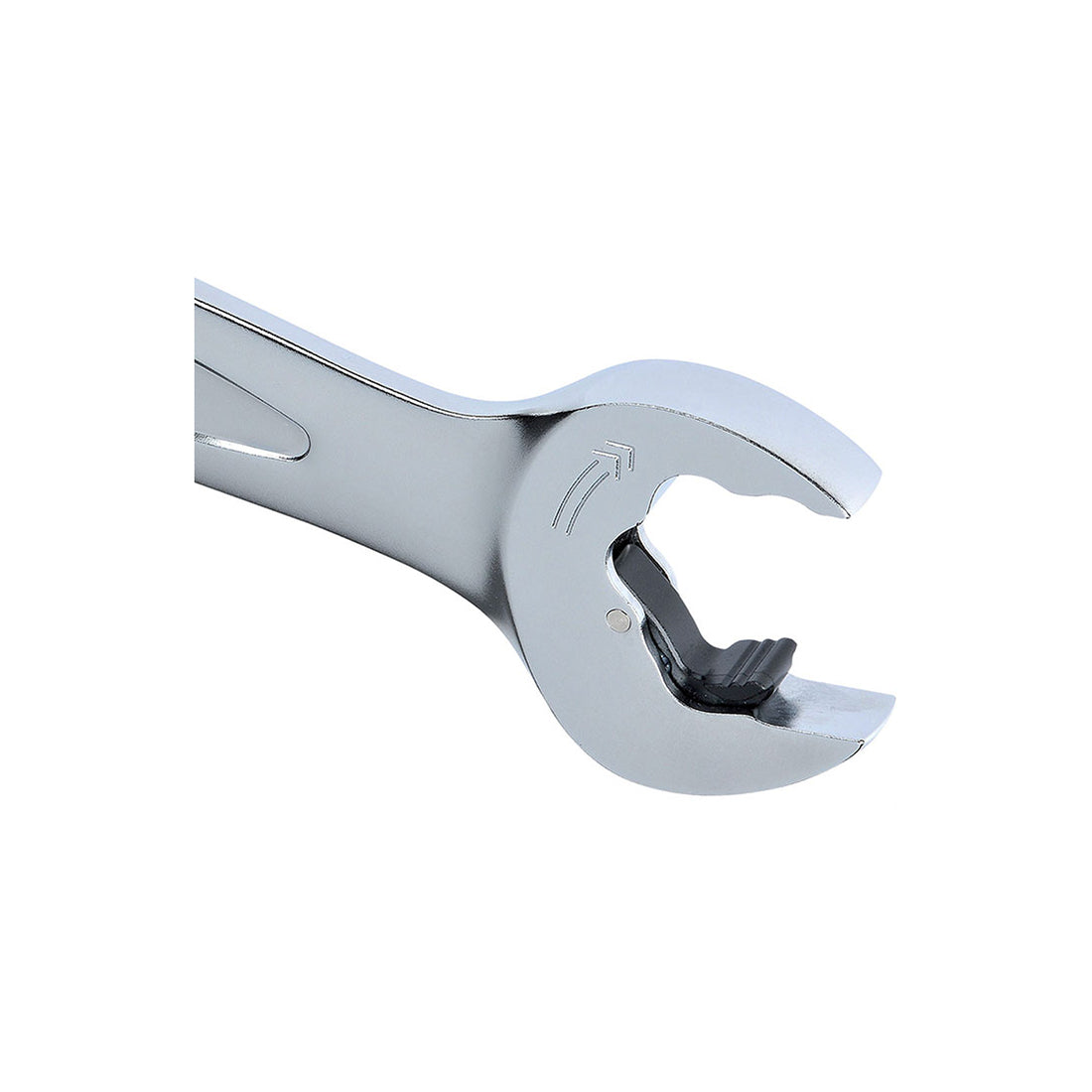 KS DuoGear Ratcheting Combination Spanner - 17mm, 225mm Length, Satin Finish, 72?Tooth Ratchet, Flank Traction Profile Qty 1