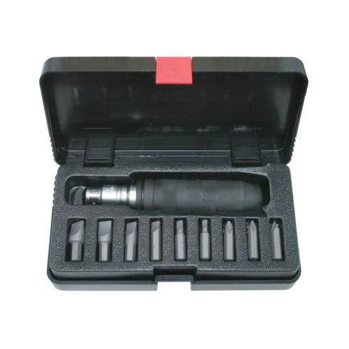 KS Tools 1/2" Hand Impact Screwdriver Set 11 Piece Robust Storage Case Qty 1 Set