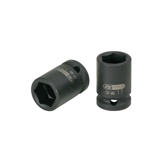 KS Tools 1/2" Impact Socket 19mm Chrome Molybdenum Steel Phosphate Finish Qty 1