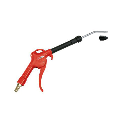 KS Air Operated Blow Pistol - Telescopic, Adjustable 65–280mm Length, 360° Angle, 1/4" Inlet Connector Qty 1