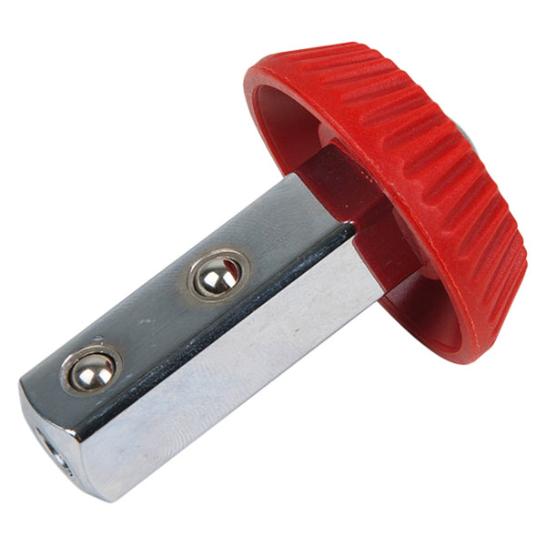 KS Mushroom Key - 1/2", Red, For ERGOTORQUE Wrenches K516.1432/1442/1482, Ball Lock Quick Release Qty 1
