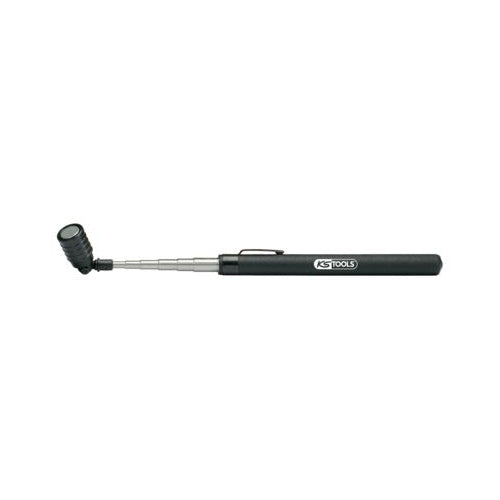 KS Rotating Head Magnetic Pick?Up Tool - Capacity up to 5kg, Extension 178–860mm, Energy Protection Cap Qty 1