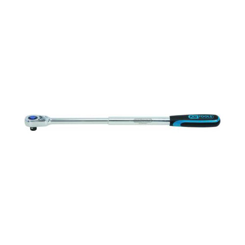KS CHROMEplus Telescopic Ratchet - 1/2" Drive, 36 Teeth, 10° Increment, 380–500mm Extension Range Qty 1