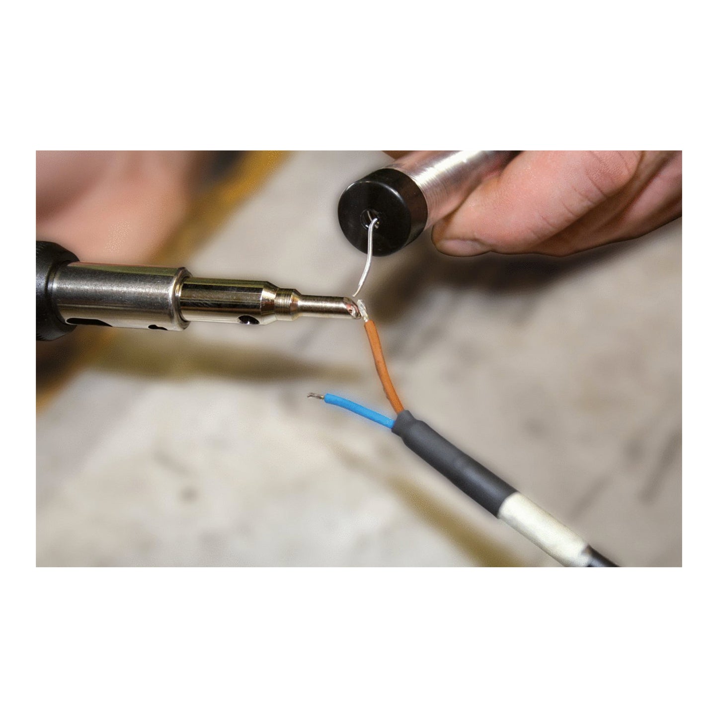 KS Micro Soldering Kit - 10pc Gas Powered, Up to 1300°C, Piezo Ignition, Supplied in Storage Case Qty 1 Set