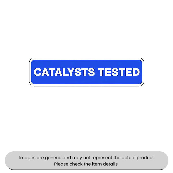 Catalysts Tested Foamex 150X600MM Pack Qty 1