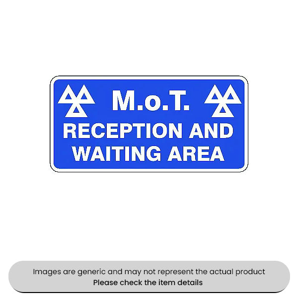 Mot Reception & Waiting Area Foamex 300X600MM Pack Qty 1