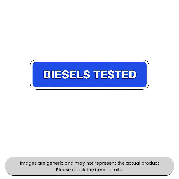 Diesels Tested Foamex 150X600MM Pack Qty 1