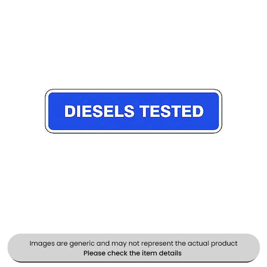 Diesels Tested Foamex 150X600MM Pack Qty 1