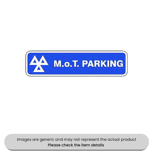 Mot Parking Foamex 150X600MM Pack Qty 1