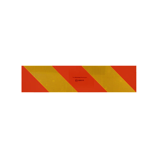 European Marker Board - ECE2/3, Aluminium, 565 x 130mm, Conforms to ECE 70 Qty 1 Pair