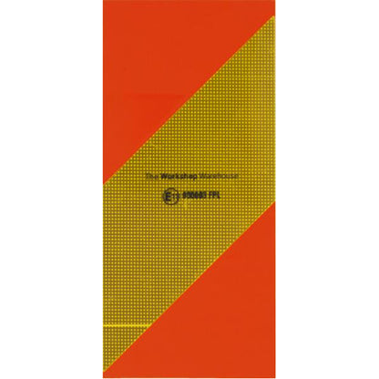 European Marker Board - ECE4, Aluminium, 282 x 130mm, Conforms to ECE 70 Set of 4