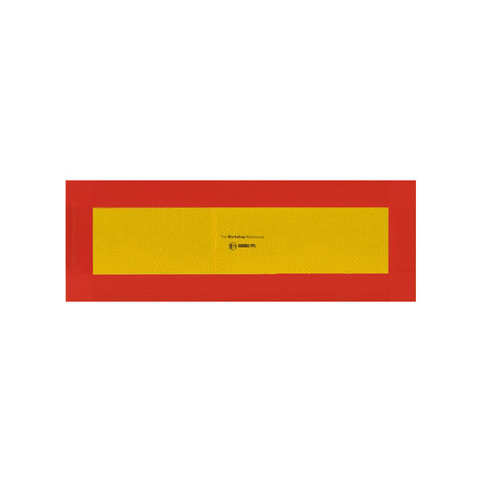 European Marker Board - ECE6/7, Aluminium, 565 x 195mm, Conforms to ECE 70 Qty 1 Pair