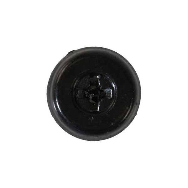 Number Plate Screw Black No.10 x 24mm 4.8 x 24mm Pack of 100