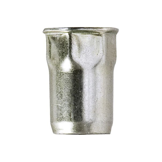 Threaded Inserts - Half Hex M5, Zinc?Plated Steel Pack of 50