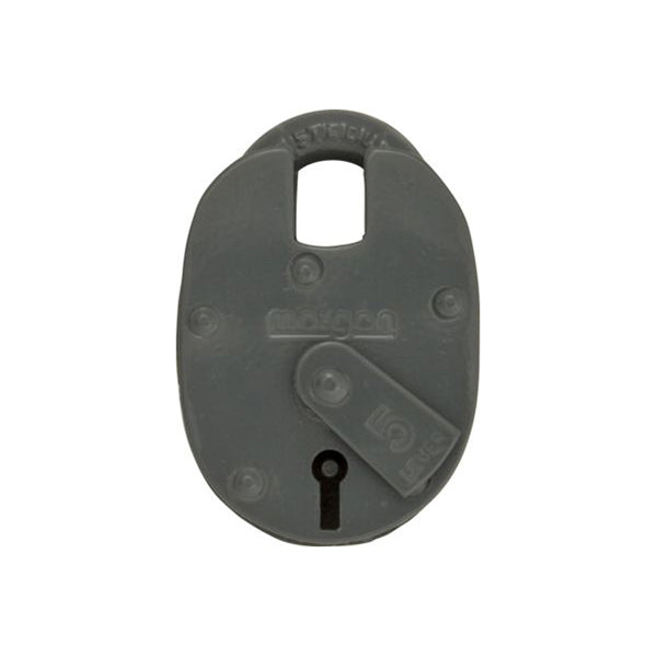 5?Lever Padlock - High Security Closed Shackle, Supplied with 2 Keys Qty 1