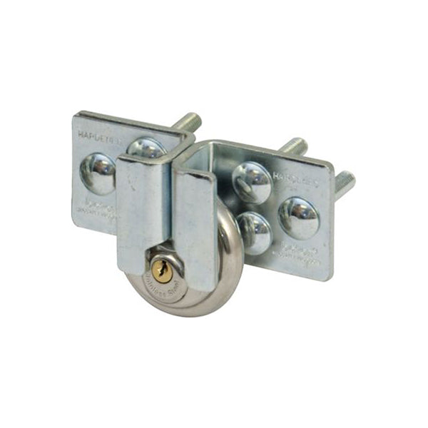 U-Shaped Hasp Set Complete With Fastenings For Use With PAD95 Spacelock Qty 1