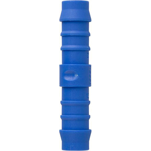 Nylon Hose Connectors 10mm Blue Nylon Hose I.D. 10mm Pack of 10