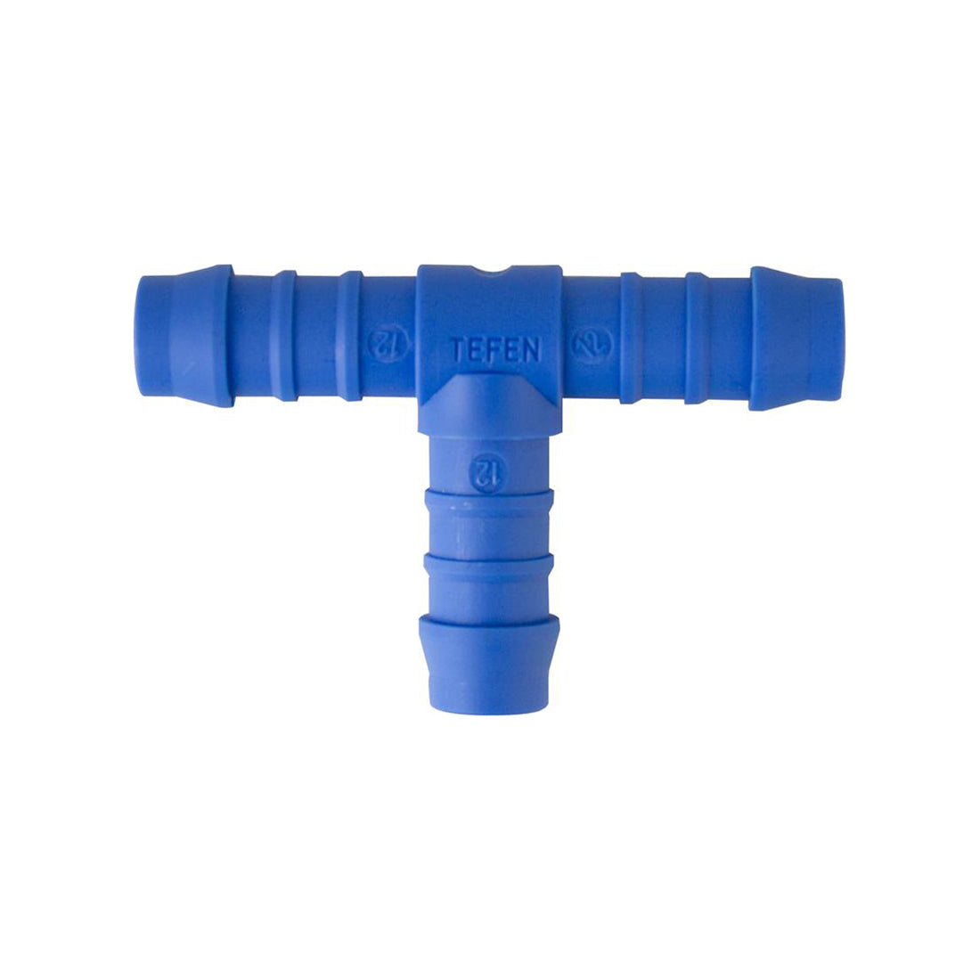 Nylon Hose Connector Equal Tees 19mm Blue Nylon Hose I.D. 19mm Pack of 5