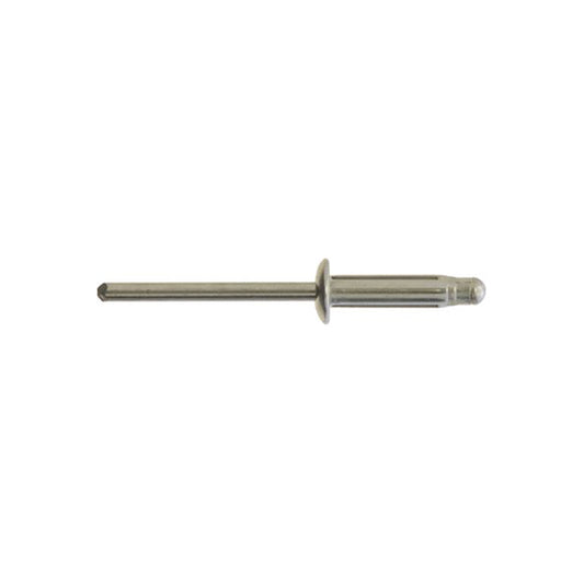 Pop Avdel Bulbex Rivets Aluminium Standard Flange 4.8 x23mm Dia 9.5mm Flange Pack of 200