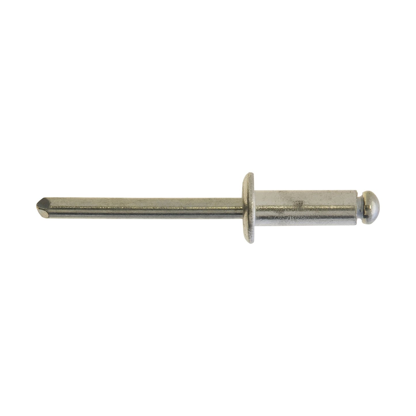 Aluminium Rivets - Standard Flange, 6.4 x 12mm (1/4" x 1/2"), Ø12.6mm Flange Pack of 100