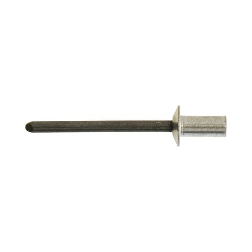 Sealed Aluminium Rivets - 4.8 x 18mm (3/16" x 3/4"), Ø9.3mm Flange, DIN 7337 Pack of 100